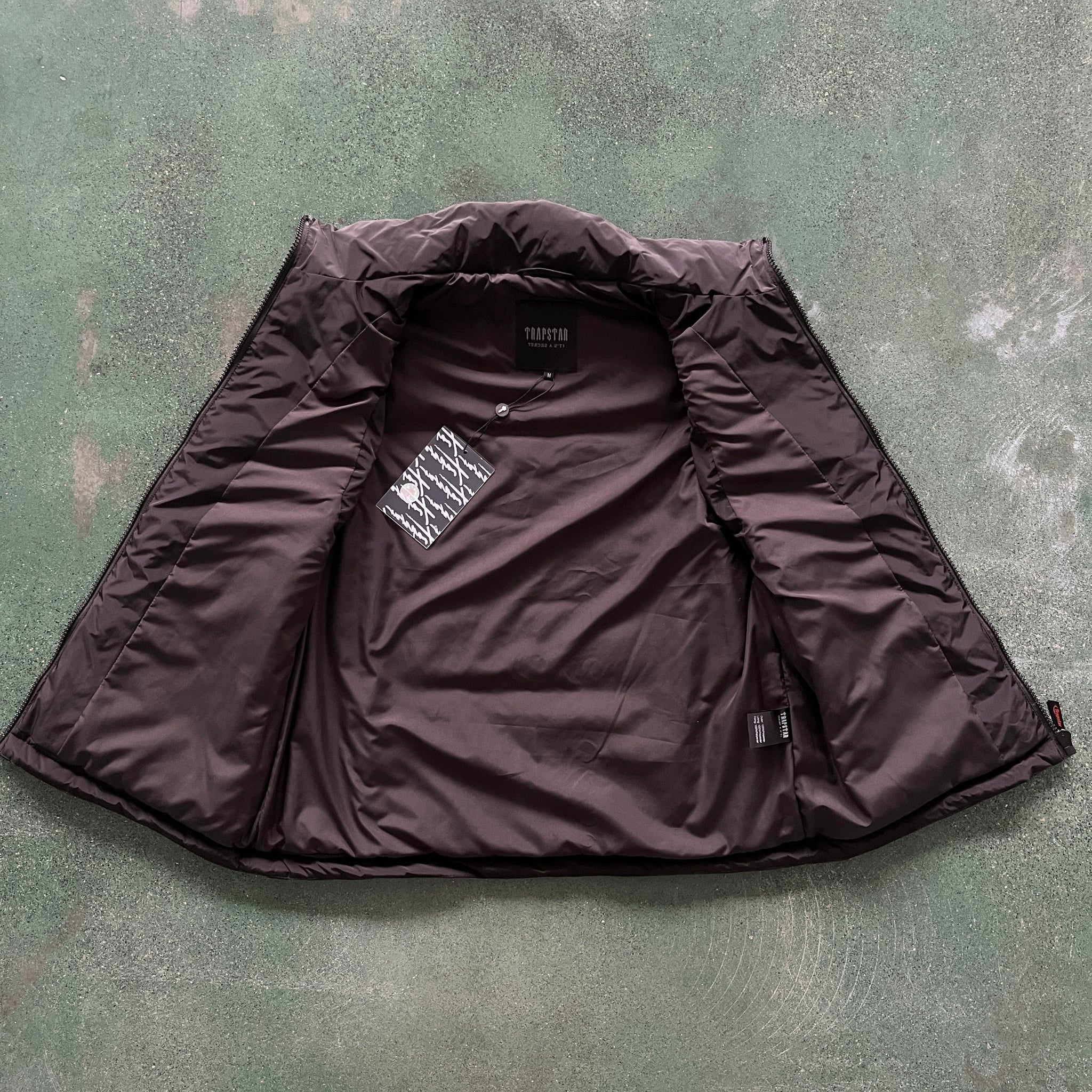 Hyperdrive Gilet Black/Red,Trapstar jacket ROGEDA T