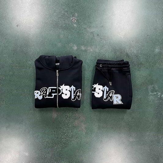 Widcard Zip-black /blue