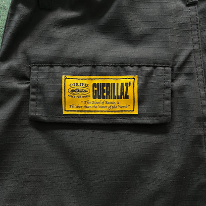OG Triple Black Cargo Shorts