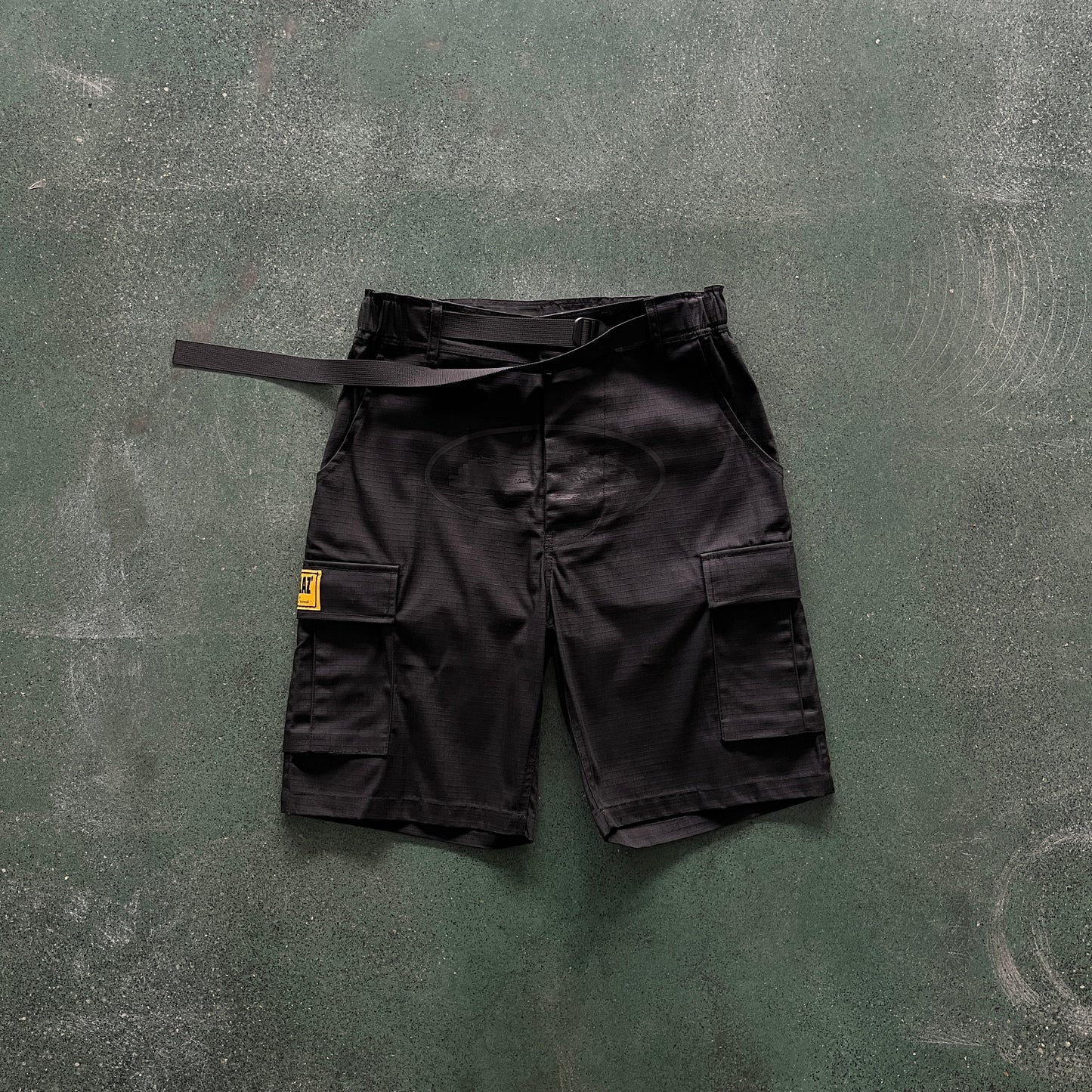 OG Triple Black Cargo Shorts