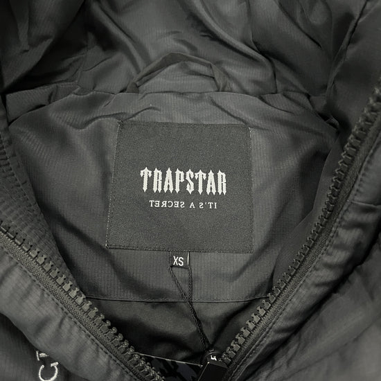 DECODED HOODED PUFFER 2.0 JACKET - RED | Trapstar jacket – ROGEDA T